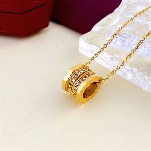 love necklace designer for women luxury pendant necklaces gold silver chain clavicle chains stainless steel not allergic double ring diamond
love necklace designer for women luxury pendant necklaces gold silver chain clavicle chains stainless steel not allergic double ring diamond
