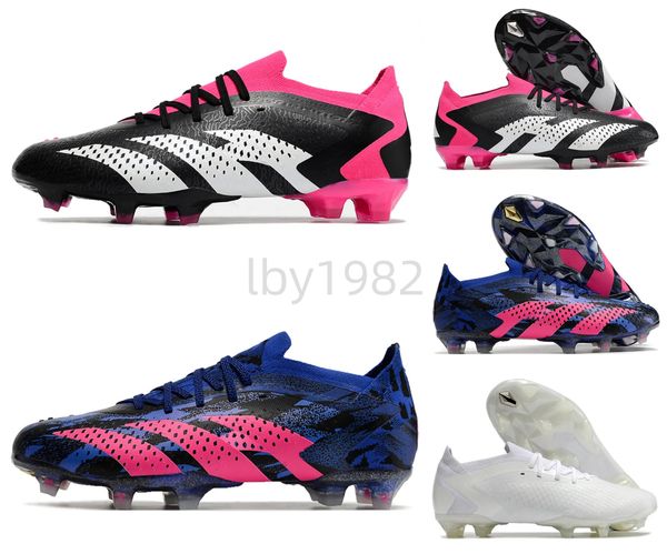 soccer football shoes predator accuracy.1 l fg boots lace-up mens boys cleats parley pack low ankle size us6.5-11
soccer football shoes predator accuracy.1 l fg boots lace-up mens boys cleats parley pack low ankle size us6.5-11