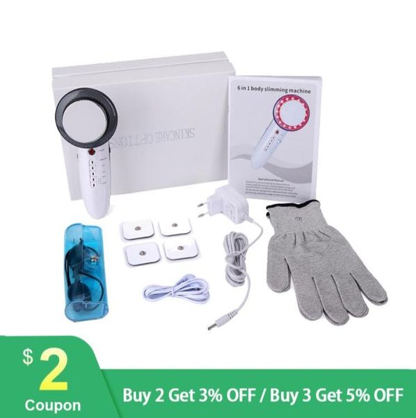 6 in 1 body slimming machine ems ultrasonic massage anti cellulite red blue infrared therapy light skin tightening facial care3993241
6 in 1 body slimming machine ems ultrasonic massage anti cellulite red blue infrared therapy light skin tightening facial care3993241