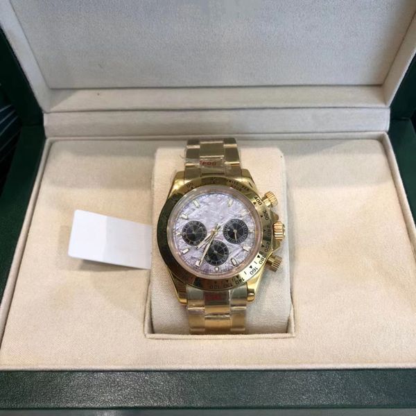with original box luxury mens watches 116518ln watch montre de luxe automatic wristwatches steel ring bezel 316l adustable folding buckle 20, Slivery;brown
with original box luxury mens watches 116518ln watch montre de luxe automatic wristwatches steel ring bezel 316l adustable folding buckle 20, Slivery;brown