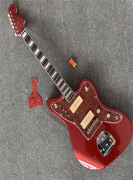 factory wholeasle matte red jazz master jim root electric guitar with red hardwaresrosewood fingerboard matte paint6163469
factory wholeasle matte red jazz master jim root electric guitar with red hardwaresrosewood fingerboard matte paint6163469