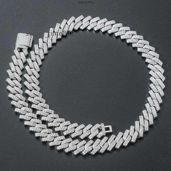 2024 fashion bes custom hip hop jewelry iced out 14mm 925 sterling prong setting vvs lab moissanite cuban link chain necklace for man, Silver
2024 fashion bes custom hip hop jewelry iced out 14mm 925 sterling prong setting vvs lab moissanite cuban link chain necklace for man, Silver