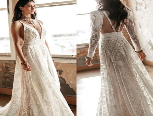 2021 new wedding dresses deep v neck lace appliques bridal gowns custom made open back sweep train wedding dress rue de seine8727407, White
2021 new wedding dresses deep v neck lace appliques bridal gowns custom made open back sweep train wedding dress rue de seine8727407, White