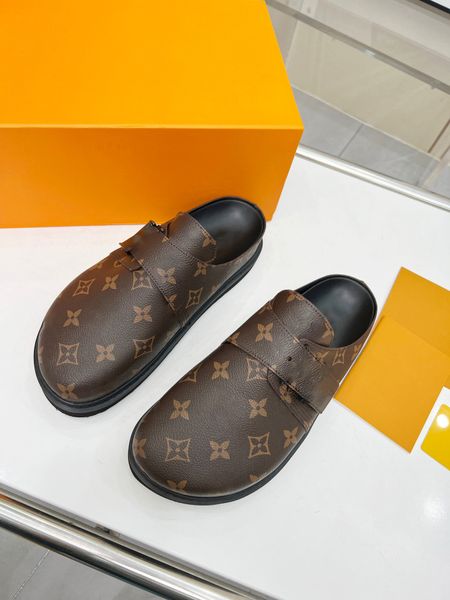 2023 high appearance level lightweight explosive simple universal half drag designer slippers 5a brand, Black
2023 high appearance level lightweight explosive simple universal half drag designer slippers 5a brand, Black