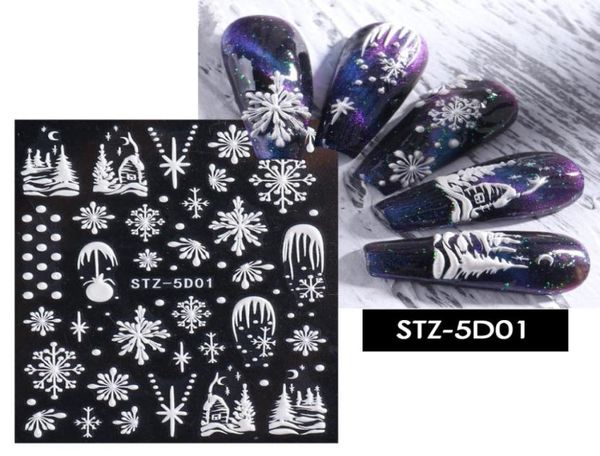 5d embossed nail sticker christmas snowflakes design adhesive nail decals summer sliders nail art decorations8231950, Black
5d embossed nail sticker christmas snowflakes design adhesive nail decals summer sliders nail art decorations8231950, Black