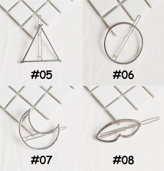 fashion alloy hair clips for woman 8 style girls geometric metal hairpin moon triangle circle hairgrip barrettes hair accessories 3845598, Slivery;white
fashion alloy hair clips for woman 8 style girls geometric metal hairpin moon triangle circle hairgrip barrettes hair accessories 3845598, Slivery;white