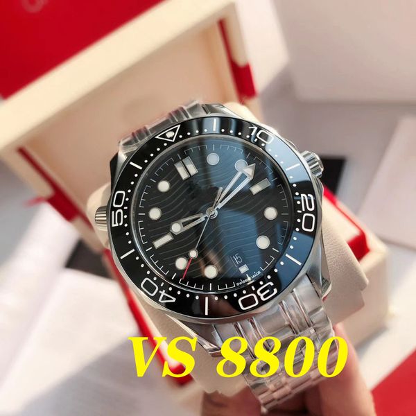 vs factory luxury sports men s diving 300 watch eta 8800 automatic mechanical ceramic ring mouth stainless steel relief valve watch folding, Slivery;golden
vs factory luxury sports men s diving 300 watch eta 8800 automatic mechanical ceramic ring mouth stainless steel relief valve watch folding, Slivery;golden