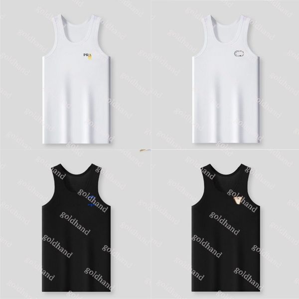 classic summer mens tank r pure cotton printed breathable t shirt round neck fitness sport vest, Black;white
classic summer mens tank r pure cotton printed breathable t shirt round neck fitness sport vest, Black;white