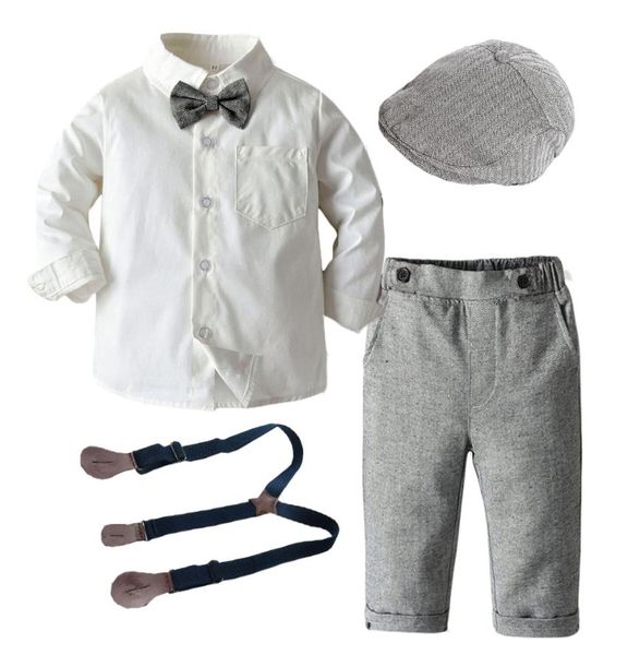 boys long sleeve clothes for 1 3 5 years toddler set hat shirt bow tie pants fashion party wedding handsome gentleman suit4021063, White
boys long sleeve clothes for 1 3 5 years toddler set hat shirt bow tie pants fashion party wedding handsome gentleman suit4021063, White