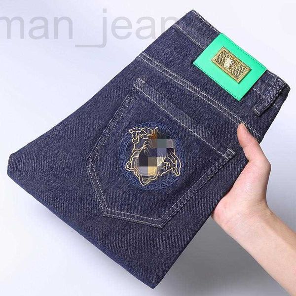 men's jeans designer colorfast spring and summer new beauty head embroidery elastic jeans men's high-end versatile pants fashion h, Blue
men's jeans designer colorfast spring and summer new beauty head embroidery elastic jeans men's high-end versatile pants fashion h, Blue