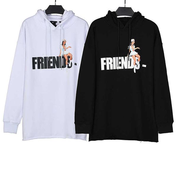 designer large big v originalluxury high street tide brand relatives and friends limited large letter beauty nurse cartoon printed hoodie me, White;black
designer large big v originalluxury high street tide brand relatives and friends limited large letter beauty nurse cartoon printed hoodie me, White;black