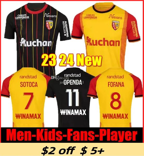 

maillot RC Lens 23 24 soccer jerseys home away Saint-Barbe special KAKUTA OPENDA GANAGO SOTOCA FOFANA Football Shirt 2023 kids NOTRE SANG ESTOR fans PLAYER VERSION, 23 24 away adult