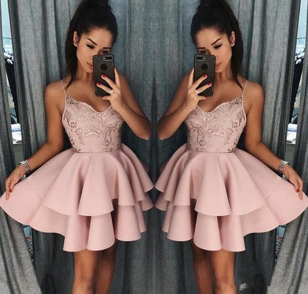 dusty rose short homecoming dresses new fall spaghetti straps a line layers cocktail dress lace sequins mini prom gowns6642914, Black
dusty rose short homecoming dresses new fall spaghetti straps a line layers cocktail dress lace sequins mini prom gowns6642914, Black