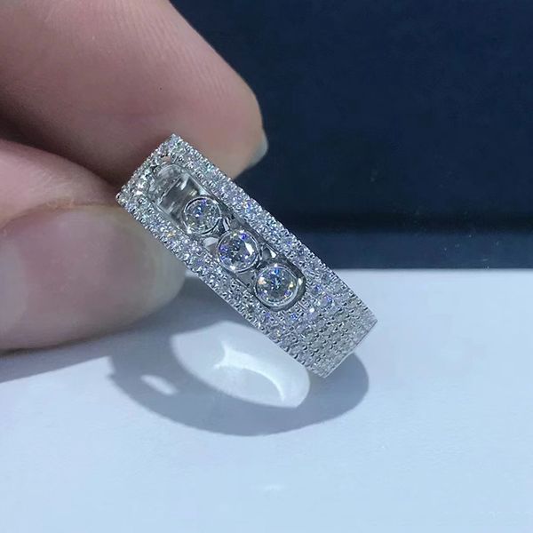 with side stones french luxury jewelry 925 sterling silver couple ring electroplated gold three diamond mobile ring move romane christmasgif
with side stones french luxury jewelry 925 sterling silver couple ring electroplated gold three diamond mobile ring move romane christmasgif