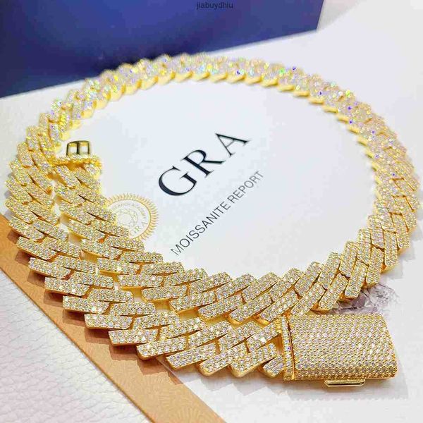 iced out necklace 15mm hip hop jewelry moissanite vvs diamond 925 silver cuban link chain
iced out necklace 15mm hip hop jewelry moissanite vvs diamond 925 silver cuban link chain