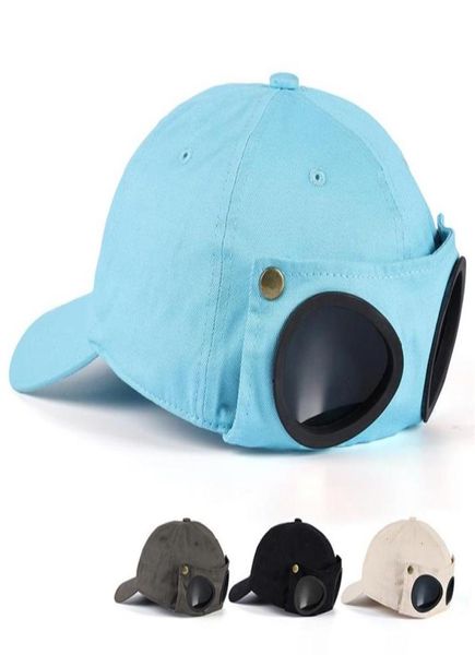 fashion pilot baseball cap cotton goggles beanies hats uv protection casual outdoor snowboard skiing hat with glasses296s6786591, Black;white
fashion pilot baseball cap cotton goggles beanies hats uv protection casual outdoor snowboard skiing hat with glasses296s6786591, Black;white