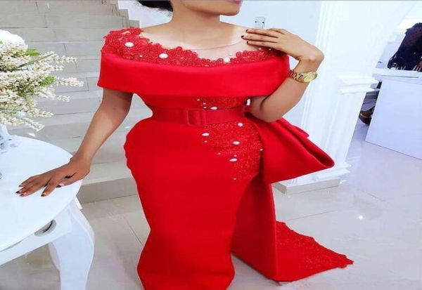 elegant saudi arabic red evening dresses with sheer neck bow train beaded pearls prom dresses satin side split african formal part5849402, Black;red
elegant saudi arabic red evening dresses with sheer neck bow train beaded pearls prom dresses satin side split african formal part5849402, Black;red