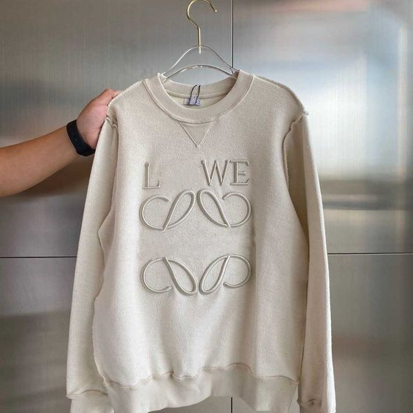sweatshirt high version sweater autumn and winter embroidery round neck long sleeve lowe reverse wearing sweater men's women's ove, Black
sweatshirt high version sweater autumn and winter embroidery round neck long sleeve lowe reverse wearing sweater men's women's ove, Black