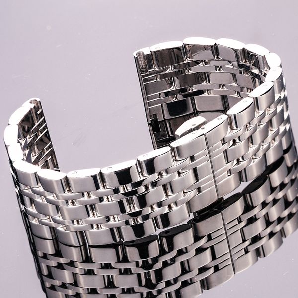 watch bands stainless steel watchband bracelet women men silver polished solid metal watch accessories strap 18mm 20mm 22mm 24mm 230630, Black;brown
watch bands stainless steel watchband bracelet women men silver polished solid metal watch accessories strap 18mm 20mm 22mm 24mm 230630, Black;brown