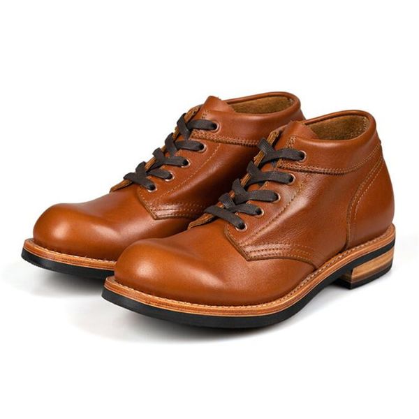 genuine leather man boots round toe mens casual sneakers fashion men short boot, Black
genuine leather man boots round toe mens casual sneakers fashion men short boot, Black