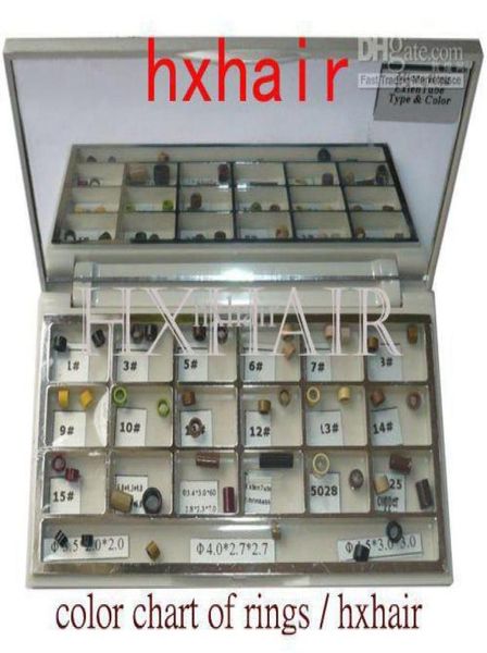 color chart of rings micro ring links beads prebonded itip hair extension tools4830495, Black
color chart of rings micro ring links beads prebonded itip hair extension tools4830495, Black