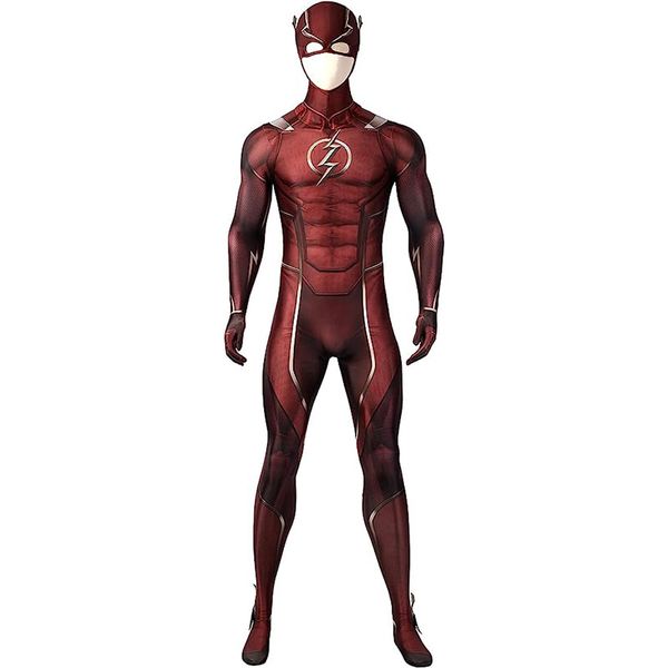 comics characters jumpsuits super hero costume polyester cosplay costume deluxe outfit for men and women, Black;red
comics characters jumpsuits super hero costume polyester cosplay costume deluxe outfit for men and women, Black;red