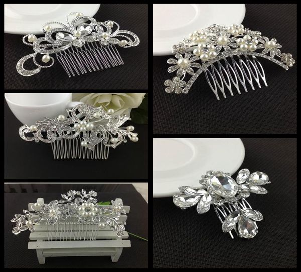 trendy women wedding jewelry environmental friendly zinc alloy rhinestone bride hair comb accessories white crystal bridal combs4899701, Silver
trendy women wedding jewelry environmental friendly zinc alloy rhinestone bride hair comb accessories white crystal bridal combs4899701, Silver