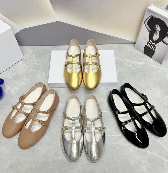 double strap mary jane calfskin ballerinas shoes designer women bow elastic sandals -quality luxury summer dance shoes, Black
double strap mary jane calfskin ballerinas shoes designer women bow elastic sandals -quality luxury summer dance shoes, Black