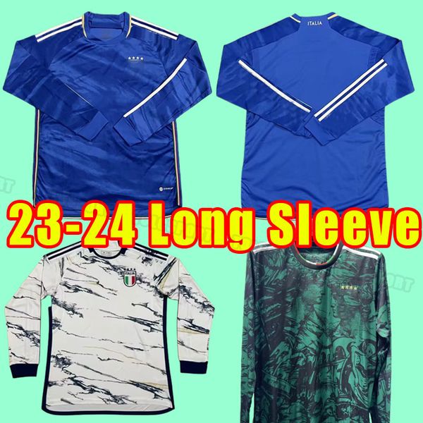 long sleeve edtion 23 24 bonucci soccer jerseys 2024 2023 italys insigne italia verratti chiellini chiesa barella football shirts home away, Black;yellow
long sleeve edtion 23 24 bonucci soccer jerseys 2024 2023 italys insigne italia verratti chiellini chiesa barella football shirts home away, Black;yellow
