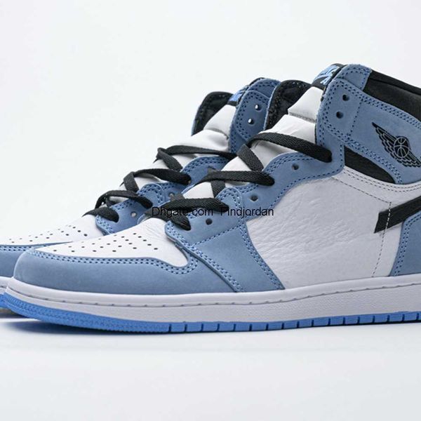 1 high og unc jumpman black white university blue basketball shoes sneakers with box, White;red
1 high og unc jumpman black white university blue basketball shoes sneakers with box, White;red