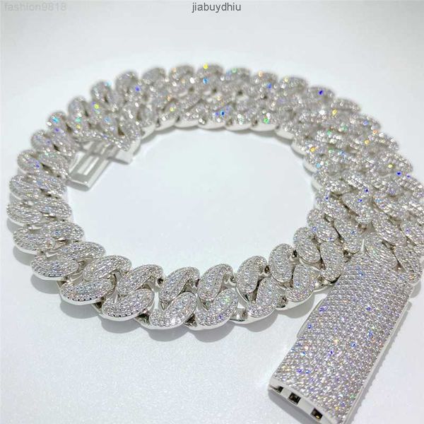 15mm vvs diamond moissanite chain fashion jewelry cuban necklace 925 sterling silver hip hop men miami link
15mm vvs diamond moissanite chain fashion jewelry cuban necklace 925 sterling silver hip hop men miami link