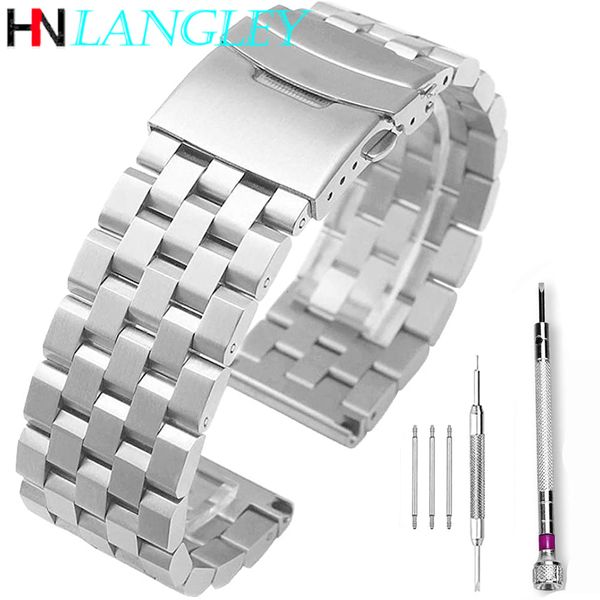 watch bands 26mm 24mm 22mm 20mm 18mm metal watch band premium solid stainless steel watch bracelet straps men women blacksilver wristband 23, Black;brown
watch bands 26mm 24mm 22mm 20mm 18mm metal watch band premium solid stainless steel watch bracelet straps men women blacksilver wristband 23, Black;brown