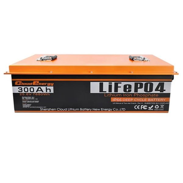 cloudenergy 24v 300ah lifepo4 battery pack backup power, 7680wh energy, 6000+ cycles, built-in 200a bms, support in series/parallel, perfect
cloudenergy 24v 300ah lifepo4 battery pack backup power, 7680wh energy, 6000+ cycles, built-in 200a bms, support in series/parallel, perfect