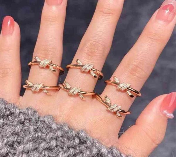 tknot series ring 925 sterling silver plated 18k gold diamond set rose gold hand jewelry6819861
tknot series ring 925 sterling silver plated 18k gold diamond set rose gold hand jewelry6819861