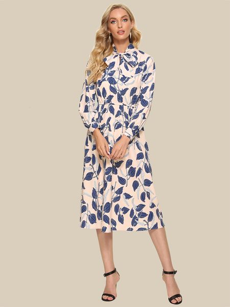 basic casual dresses s.flavor women printing bow collar spring dress elegant long sleeve chic aline dresses female retro working midi vestid, Black;gray
basic casual dresses s.flavor women printing bow collar spring dress elegant long sleeve chic aline dresses female retro working midi vestid, Black;gray