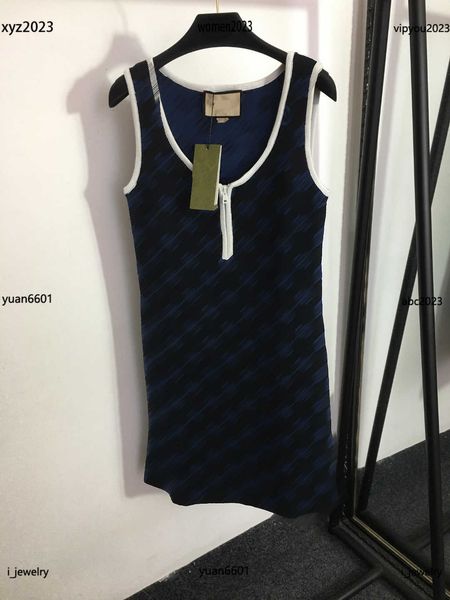 womens designer clothing fashion girl dresses knitted vest dress size s-l grid shaped letter printing half zip u-neck skirt, Black;gray
womens designer clothing fashion girl dresses knitted vest dress size s-l grid shaped letter printing half zip u-neck skirt, Black;gray