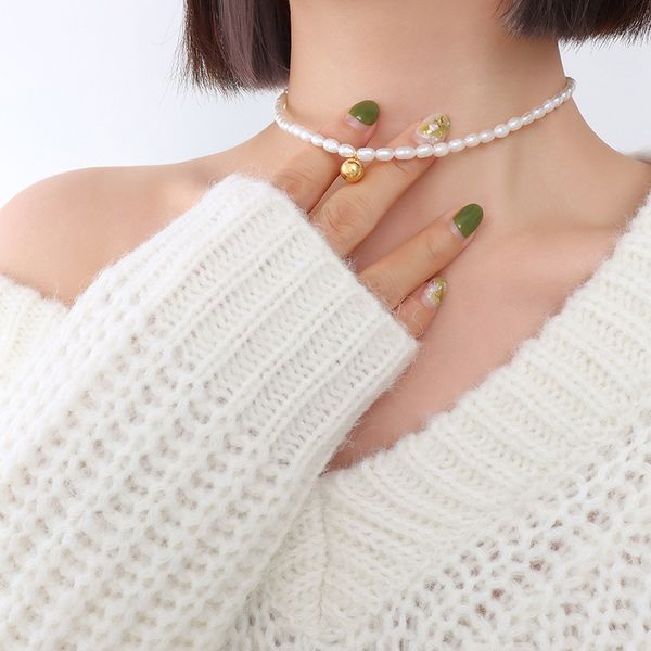 new women short pearl chain rhinestone orbit necklace clavicle chain baroque pearl choker necklaces for women jewelry gift real pearls desig, Silver
new women short pearl chain rhinestone orbit necklace clavicle chain baroque pearl choker necklaces for women jewelry gift real pearls desig, Silver