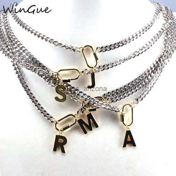letter a-z initial pendant necklace for women stainless steel alphabet necklace jewelry l230620, Silver
letter a-z initial pendant necklace for women stainless steel alphabet necklace jewelry l230620, Silver