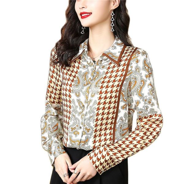 2023 satin button front shirts designer women's polo neck long sleeve formal shirt plus size business ol new in shirts sweet girl print, White
2023 satin button front shirts designer women's polo neck long sleeve formal shirt plus size business ol new in shirts sweet girl print, White