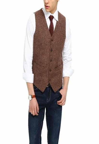 2019 british country style farm wedding brown wool herringbone tweed vests custom made groom039s suit vest slim fit wedding ves8381128, Black
2019 british country style farm wedding brown wool herringbone tweed vests custom made groom039s suit vest slim fit wedding ves8381128, Black