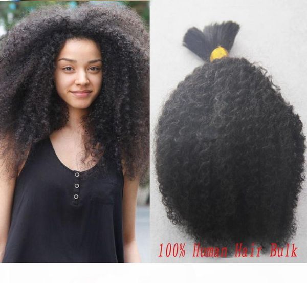 100g afro kinky bulk 1 bundles human braiding hair bulk no weft mongolian kinky curly bulk hair for braiding hair7378299, Black
100g afro kinky bulk 1 bundles human braiding hair bulk no weft mongolian kinky curly bulk hair for braiding hair7378299, Black
