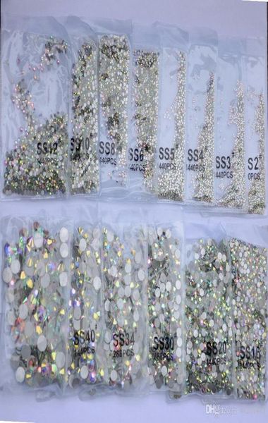 ss3ss50 crystal ab flat back rhinestone 3d glass nail decoration mixed size nails stones accessories4560114, Silver;gold
ss3ss50 crystal ab flat back rhinestone 3d glass nail decoration mixed size nails stones accessories4560114, Silver;gold