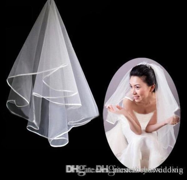 2019 the selling bridal tulle white without comb wedding veils ribbon edge one layer bridal veil ivory white5646134, Black
2019 the selling bridal tulle white without comb wedding veils ribbon edge one layer bridal veil ivory white5646134, Black