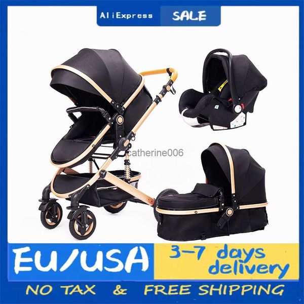 3 in 1 stroller baby stroller multifunctional high landscape portable aluminum frame cpc safety baby carriage l230625
3 in 1 stroller baby stroller multifunctional high landscape portable aluminum frame cpc safety baby carriage l230625
