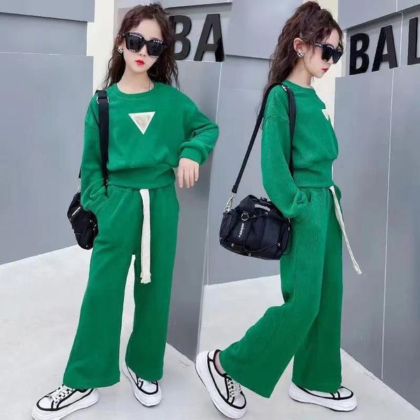 clothing sets fashion kids girls clothes autumn spring long sleeve sweatshirt wide leg pants children suits 8 10 12 14 y 230630, White
clothing sets fashion kids girls clothes autumn spring long sleeve sweatshirt wide leg pants children suits 8 10 12 14 y 230630, White