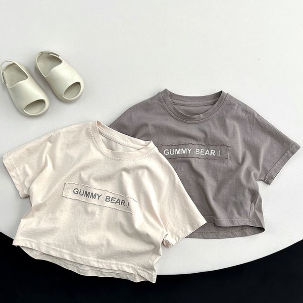 clothing sets 100 cotton children's shortsleeved letter print tshirt 2023 korean summer boys and girls loose casual wt865 230630, White
clothing sets 100 cotton children's shortsleeved letter print tshirt 2023 korean summer boys and girls loose casual wt865 230630, White