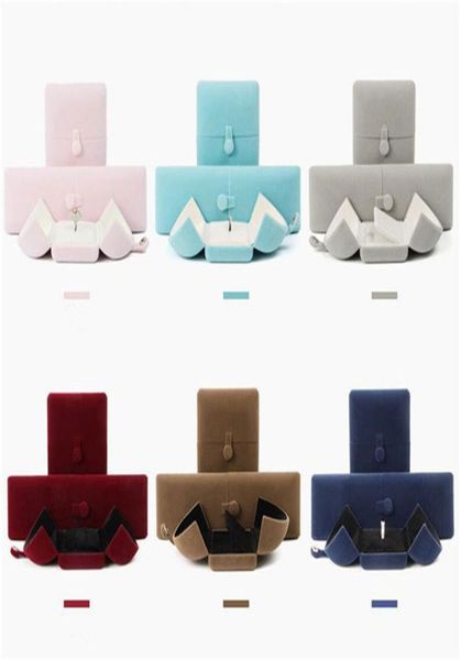 double open jewelry box velvet ring bracelet necklace earrings packaging boxes jewelry display cases gift storage organizer7410885, Black;white
double open jewelry box velvet ring bracelet necklace earrings packaging boxes jewelry display cases gift storage organizer7410885, Black;white