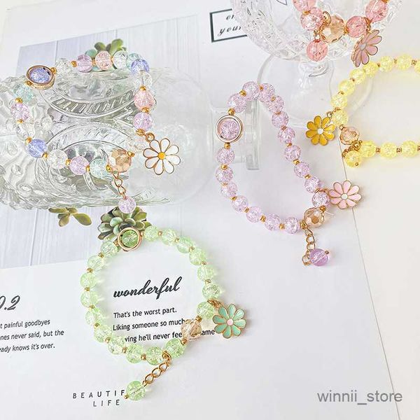 charm bracelets design sense summer flower bracelet female ice cool beads bracelet new party jewellery gift r230701, Golden;silver
charm bracelets design sense summer flower bracelet female ice cool beads bracelet new party jewellery gift r230701, Golden;silver