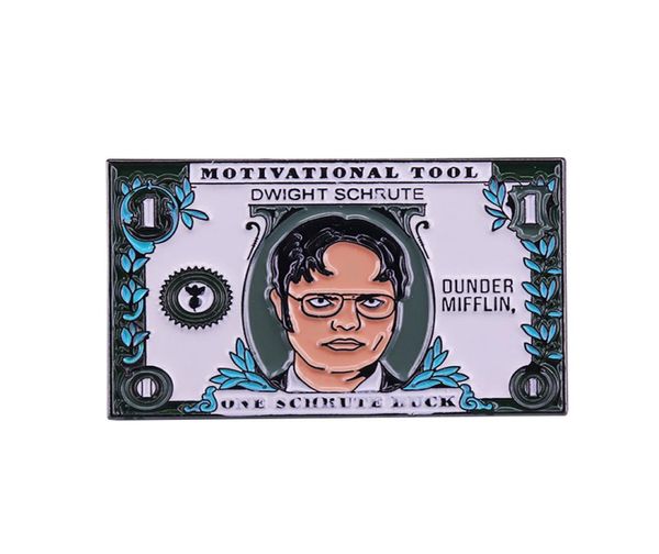 the office one schrute buck enamel pin employee039s ultimate motivational tool gift2339378, Blue
the office one schrute buck enamel pin employee039s ultimate motivational tool gift2339378, Blue
