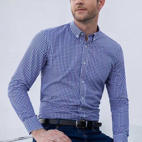 men s tracksuits men s spring and autumn luxury quality plaid polo shirt 100 cotton fashion casual long sleeve h952 230701, Gray
men s tracksuits men s spring and autumn luxury quality plaid polo shirt 100 cotton fashion casual long sleeve h952 230701, Gray